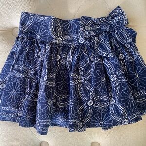 OshKosh B'gosh Navy and White Patterned skirt